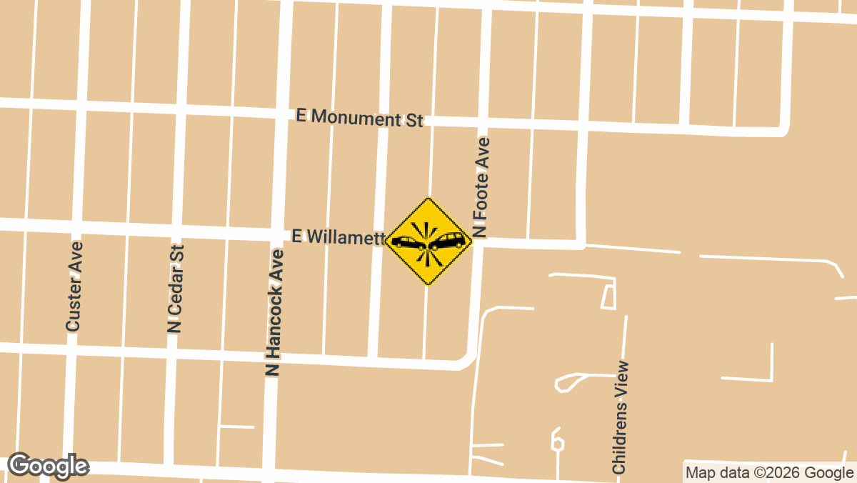 Emergency units rushed to the scene of a possible traffic accident near East Willamette Avenue and North Academy Boulevard in Colorado Springs on Friday, April 03.