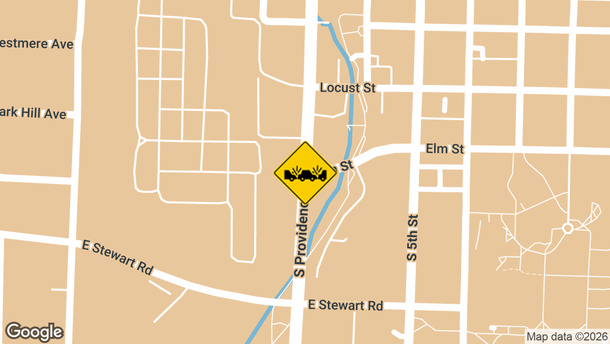 Elm St and Providence Rd