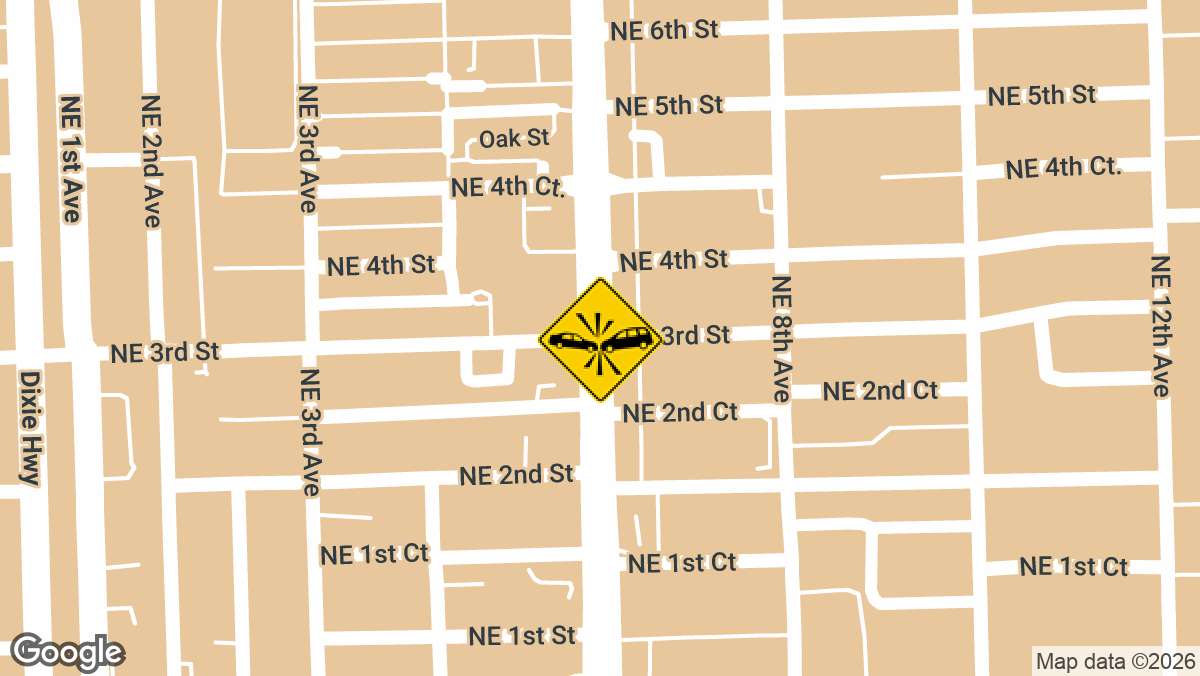 Federal Highway and Northeast Third Street