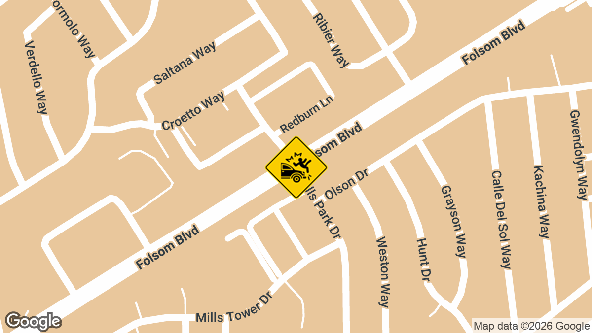 Folsom Blvd and Mills Park Dr