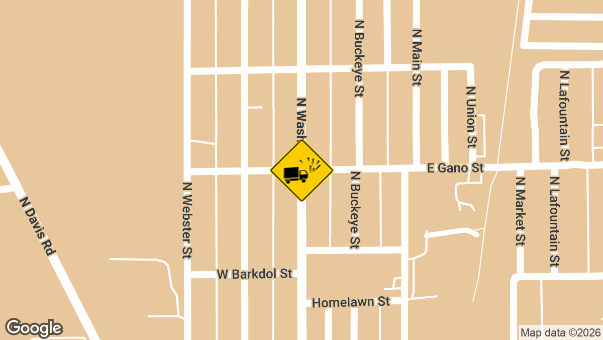 Gano Street and Washington Street
