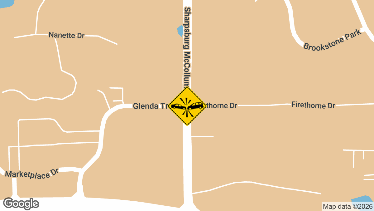 Highway 154 and Glenda Trace