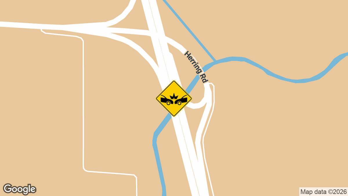 A multi-vehicle crash with a possible rollover was reported Saturday, April 11, on southbound Highway 99 near Herring Road in Bakersfield.