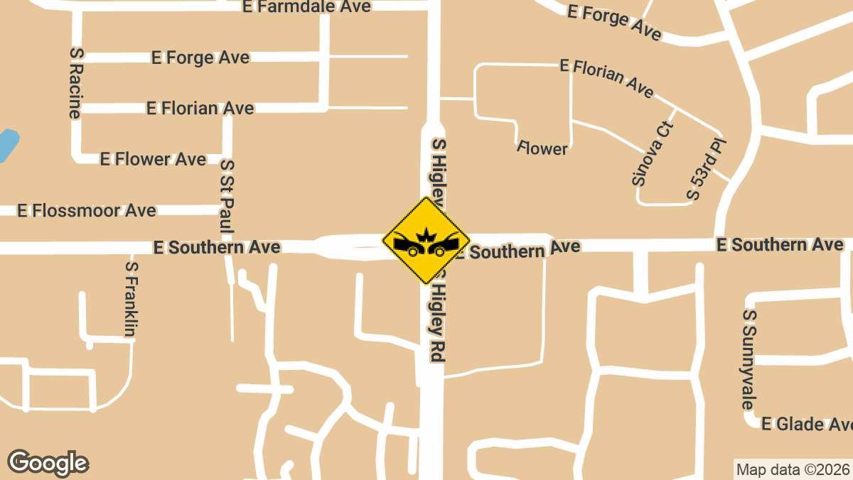 Higley Rd and Southern Ave