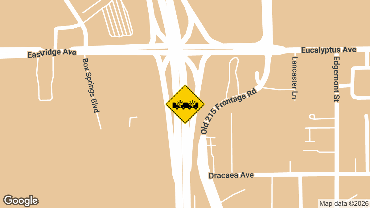 I-215 Off-Ramp at Central Ave