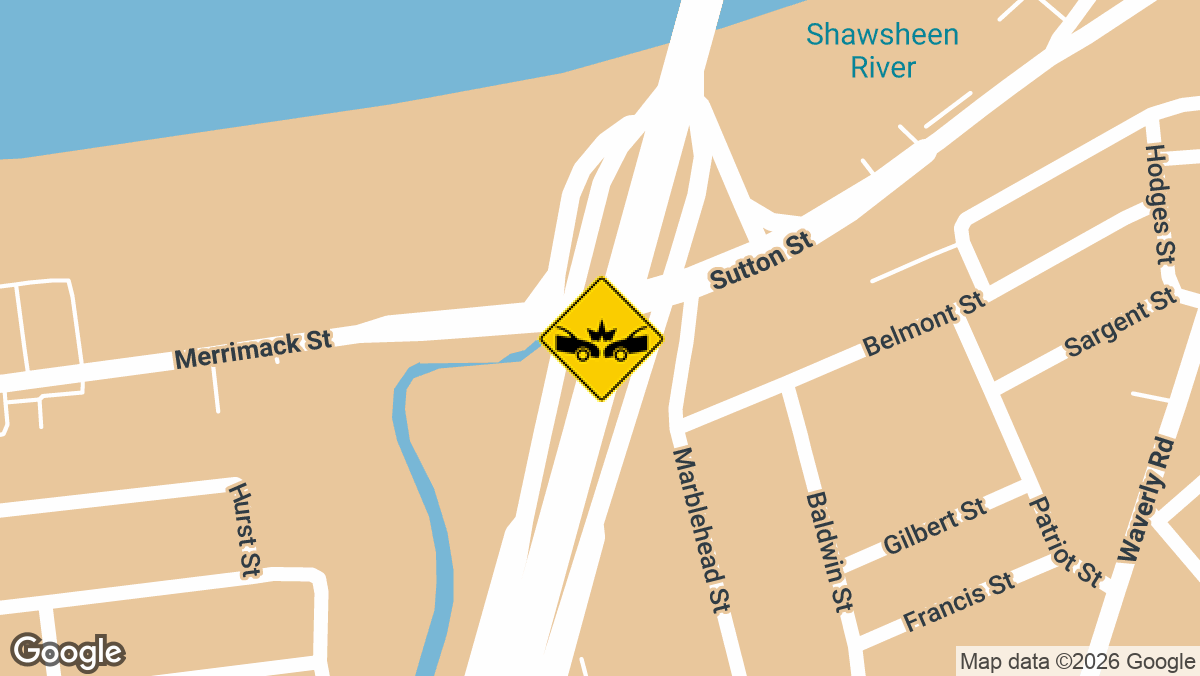 I-495 SB near MM 102