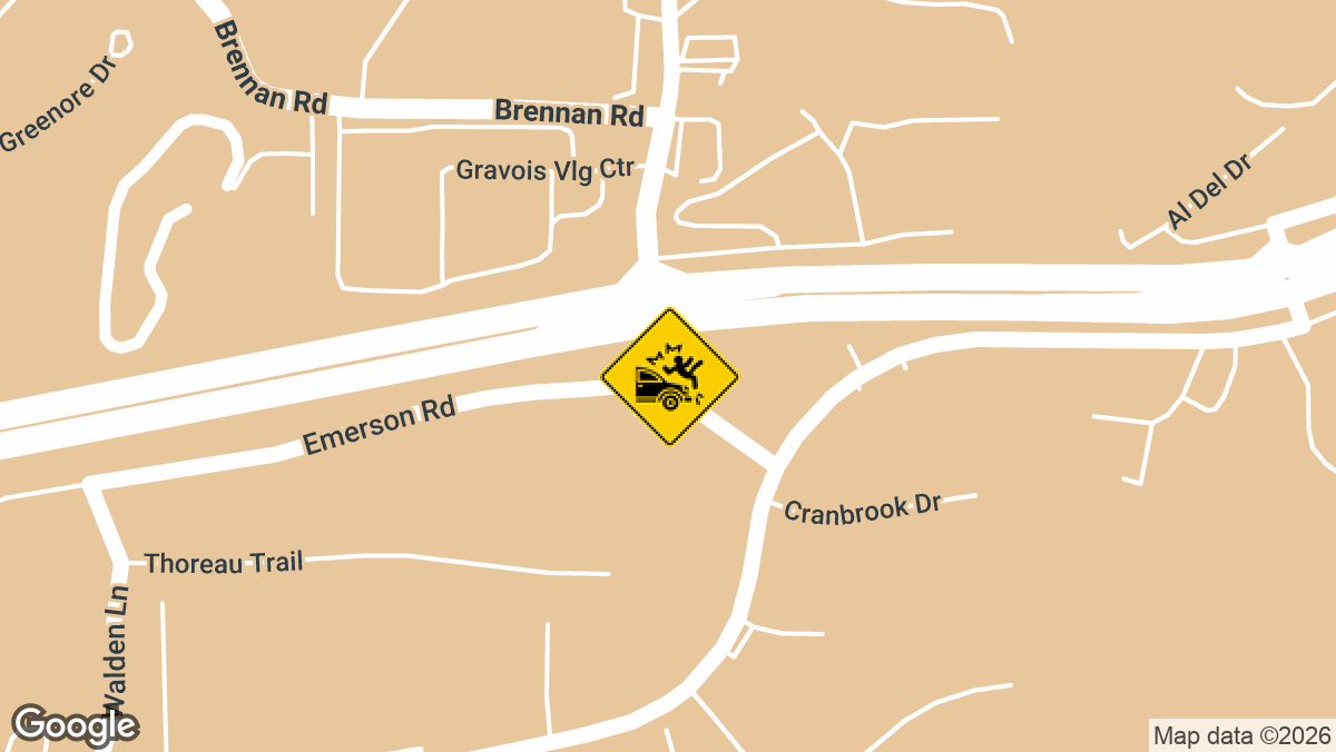 Little Brennan Rd at Emerson Rd