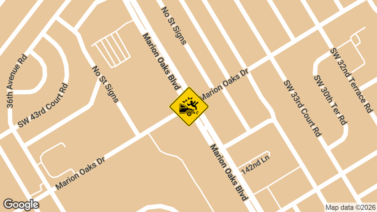 Marion Oaks Boulevard and Marion Oaks Drive