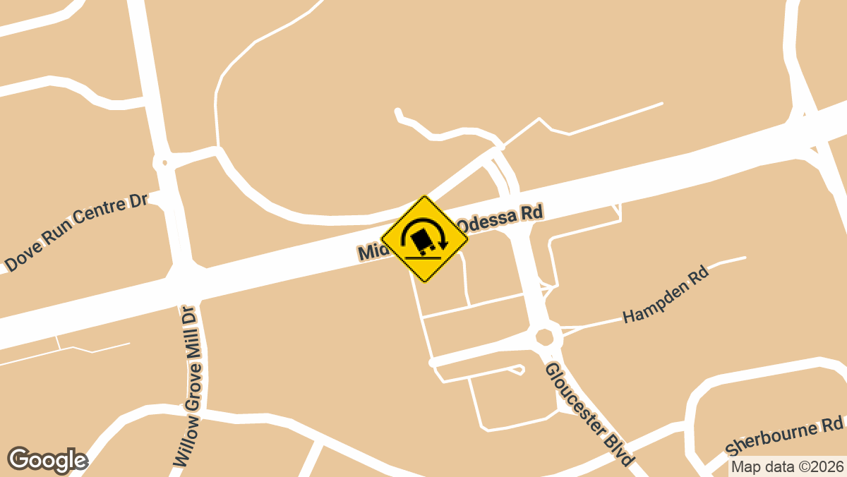 Middletown Odessa Rd at SR 1 On-Ramp