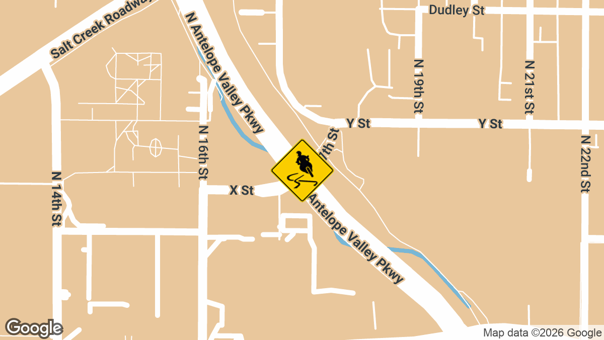 North 17th Street and Antelope Valley Parkway