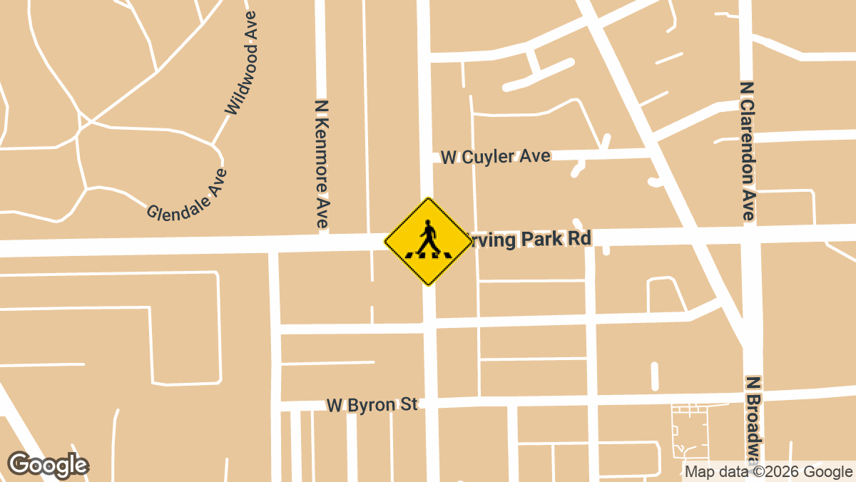 Emergency units responded to a reported crash involving a woman struck by a vehicle near the intersection of North Sheridan Road and West Irving Park Road in Chicago.