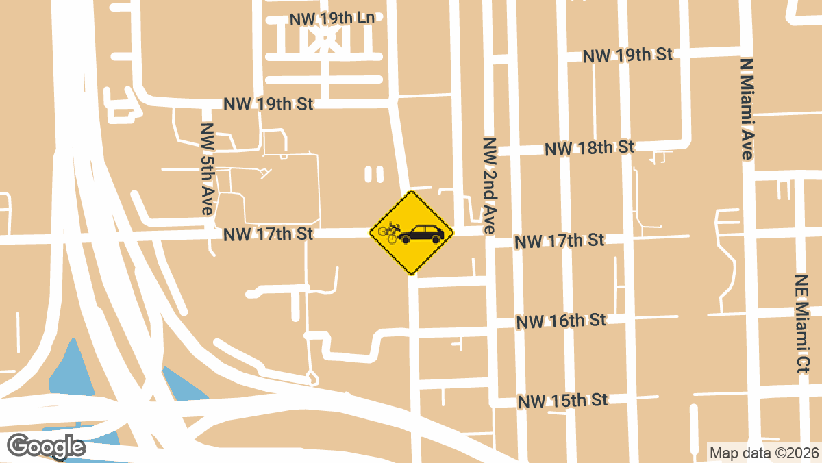 Northwest 17th Street and Third Avenue