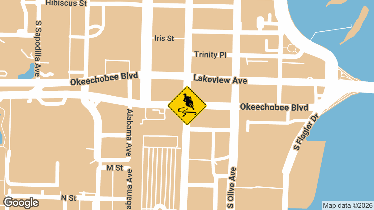 Okeechobee Boulevard and South Dixie Highway