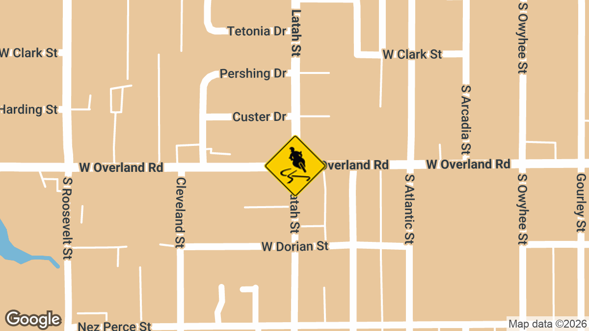 Overland Rd Near Latah St