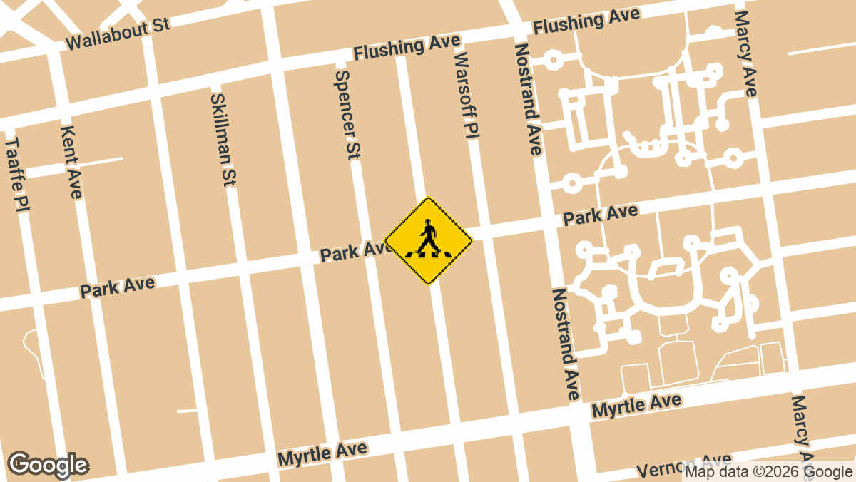 An 11-year-old boy was hurt after being struck by a vehicle at the intersection of Park Avenue and Walworth Street in South Williamsburg on Friday, April 25, at around 3:00 p.m.
