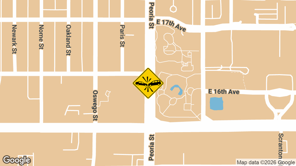 Peoria St near 11th St