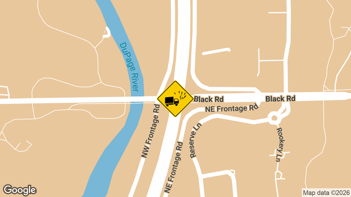 Plainfield Road and the Interstate 55 on-ramp