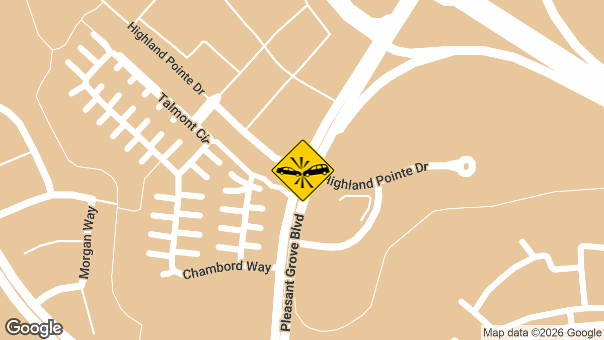 A two-vehicle collision with reported injuries was reported Saturday, June 4, near the Sam's Club gas station on Pleasant Grove Boulevard in Roseville.