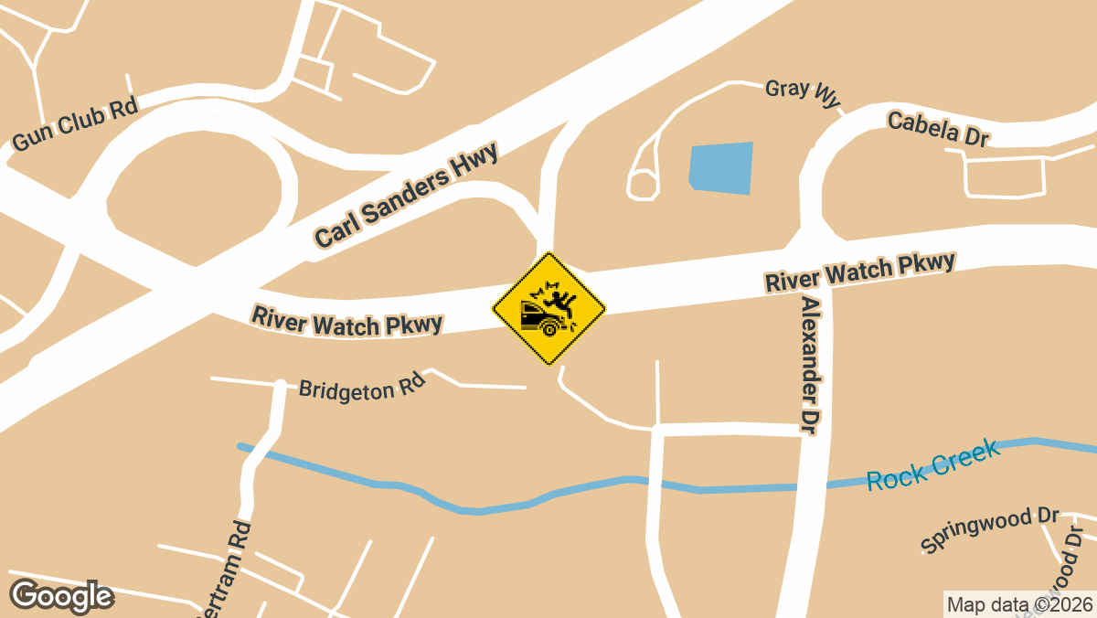 Riverwatch Parkway near mile marker 2