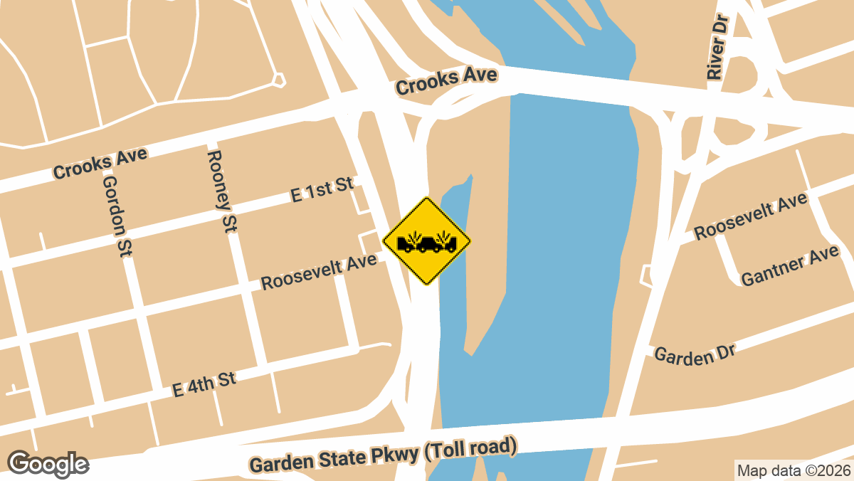 Route 21 near Route 46