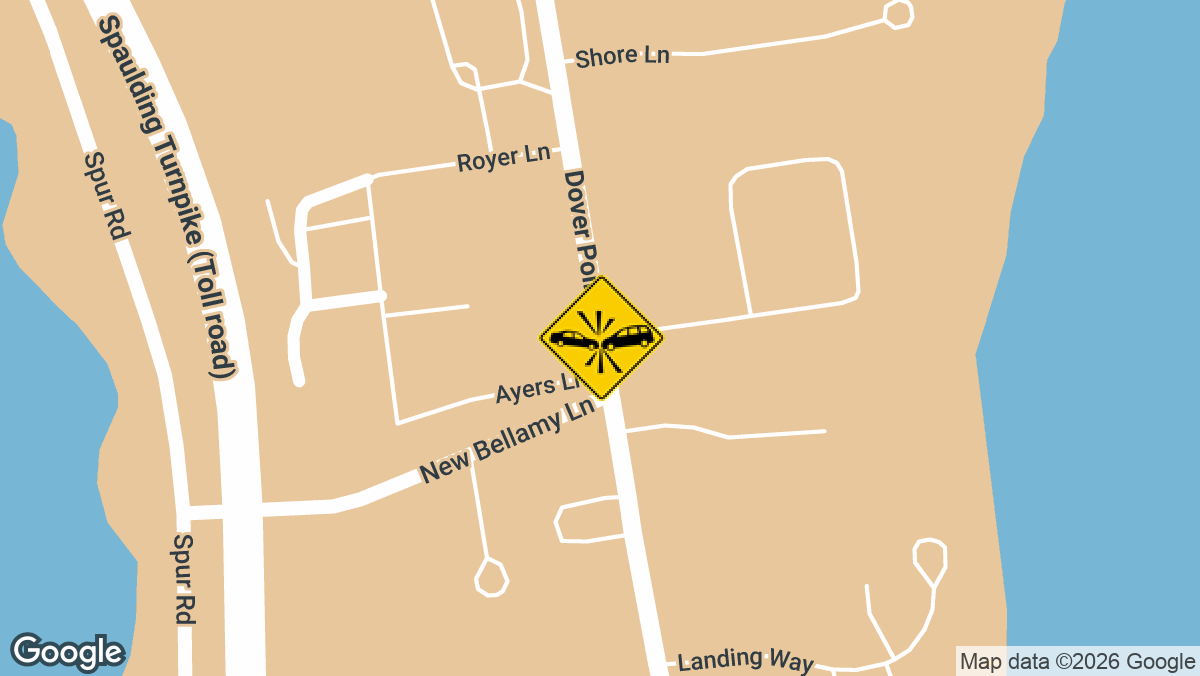 Emergency units responded to a crash with injuries near the Route 4 traffic circle at Dover Point Road in Dover on Tuesday, April 29.