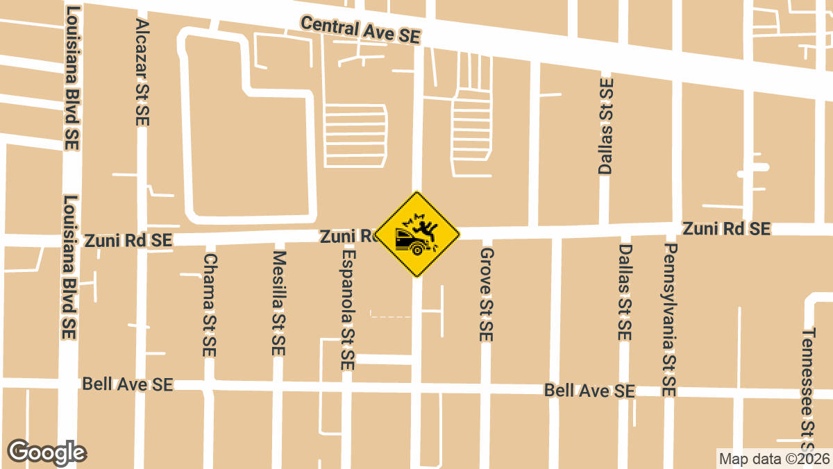 A motorcyclist died after colliding with a pickup truck on Tuesday, April 29, in southeast Albuquerque.