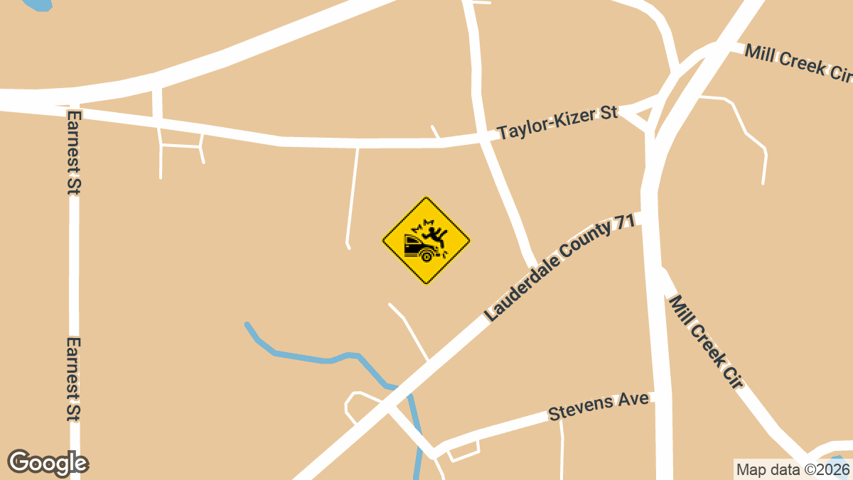 School Zone Near Lexington School