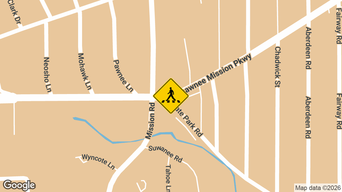 Shawnee Mission Parkway and State Park Road