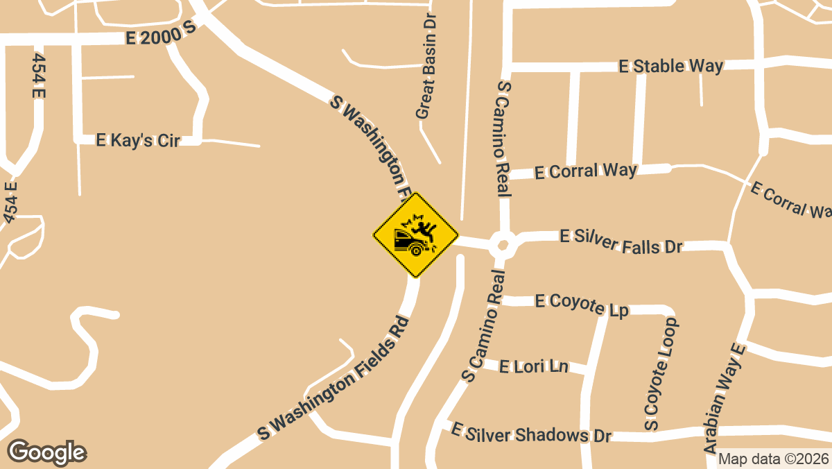 Silver Falls Dr and Washington Fields Rd