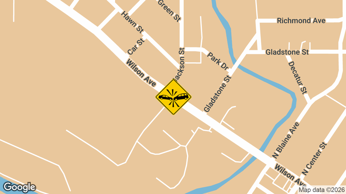 Three people were taken to the hospital after a two-car collision on Sunday, April 19, at the intersection of South Jackson St and Wilson Ave in Youngstown.