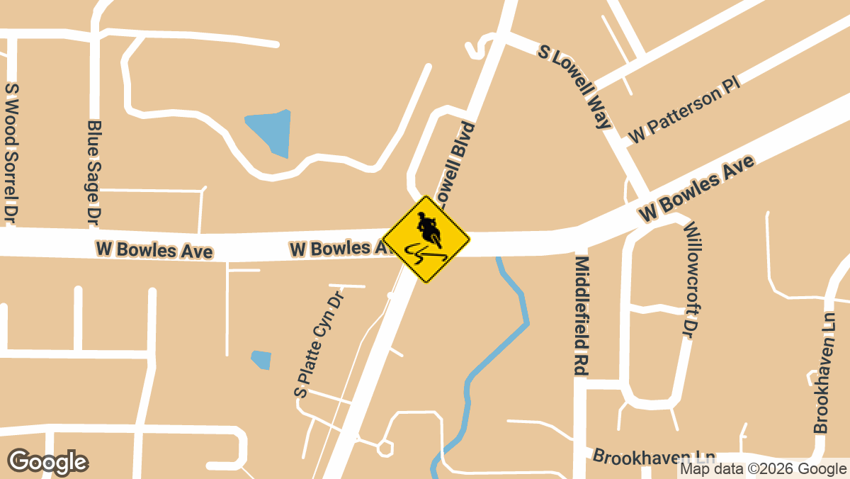 A scooter crash resulting in a reported head injury occurred Monday, April 13, near the intersection of South Lowell Boulevard and West Bowles Avenue in Littleton.