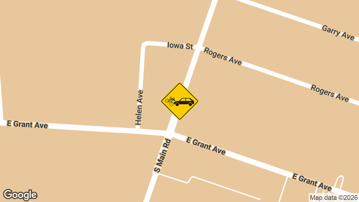 A collision between a bicycle and a vehicle on South Main Road near the Acme area in Vineland left one man in pain on Monday, March 30, in the morning hours.