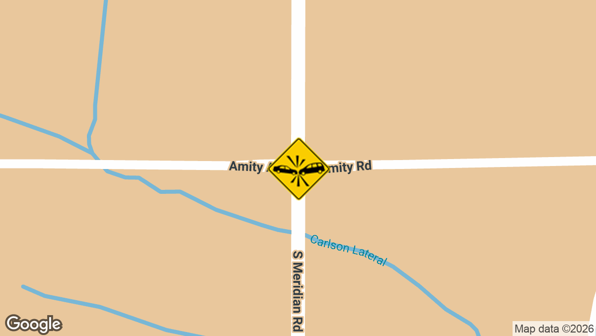 South Meridian Road and West Amity Road
