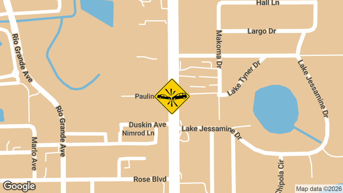 South Orange Blossom Trail and Pauline Avenue