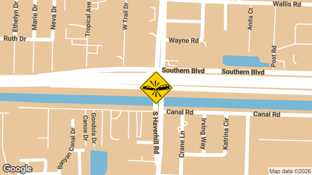 Southern Boulevard and Haverhill Road