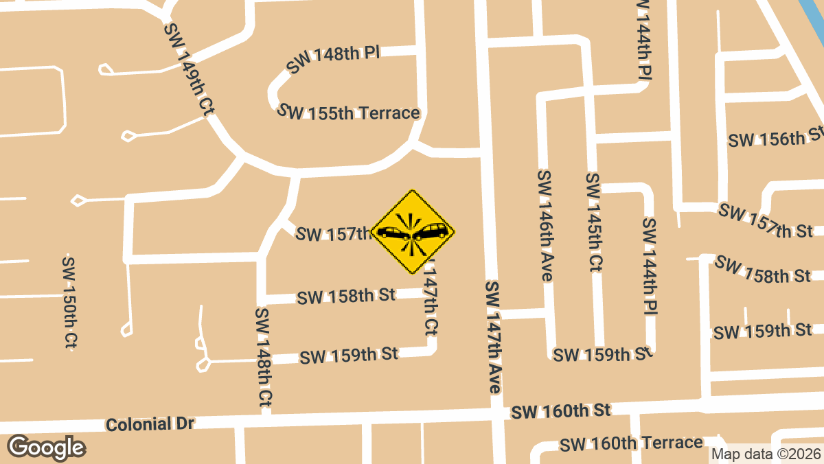 Southwest 157th Street and Southwest 147th Avenue