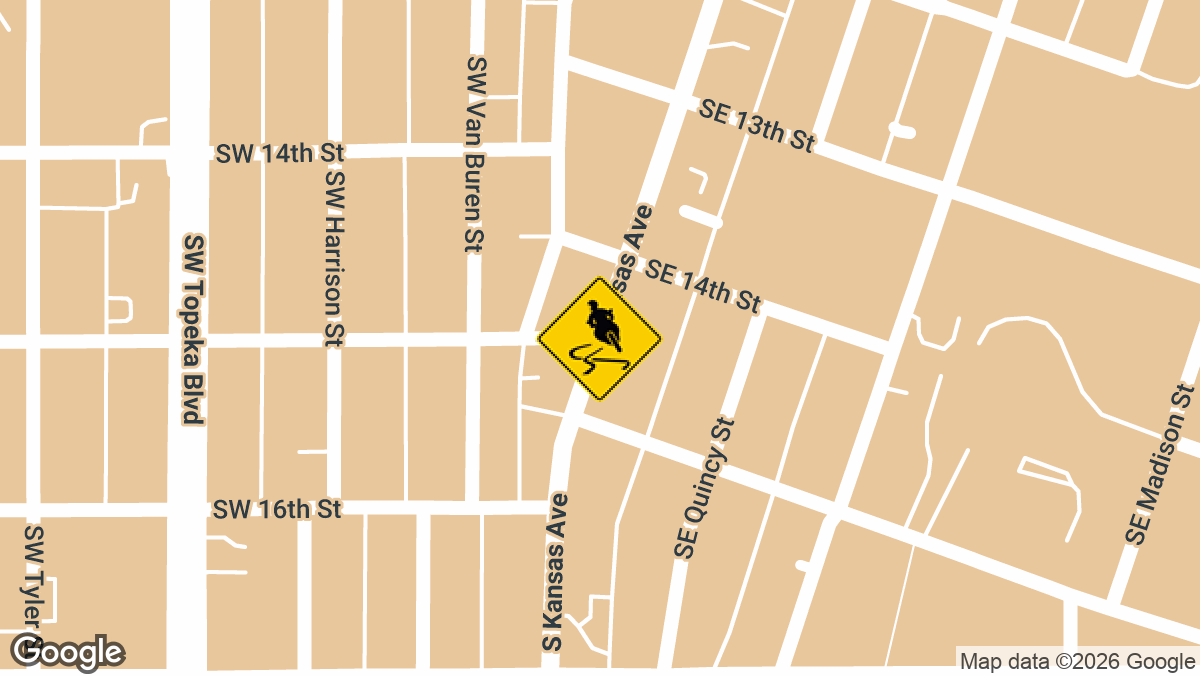 Southwest 15th Street and Southwest Kansas Avenue