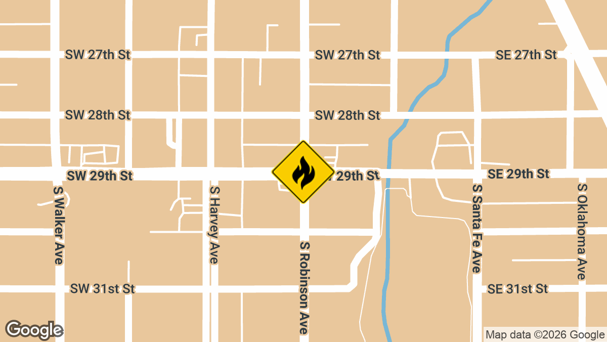 Southwest 29th Street and Robinson Avenue