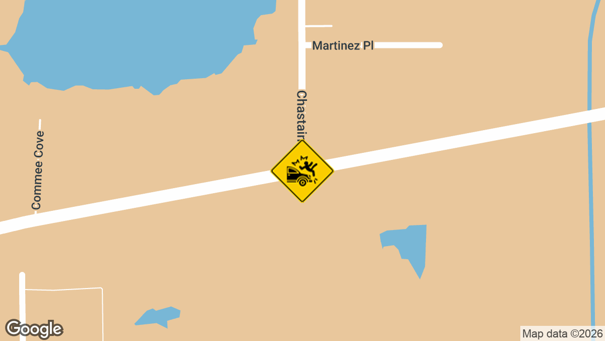 State Road 574 near Chastain Road