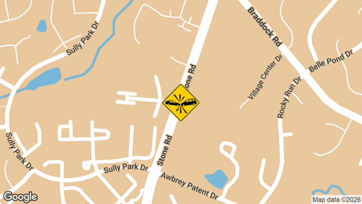 A vehicle collision at the intersection of Stone Road and Stone Range Drive in Centreville left four people injured on Friday, April 10.