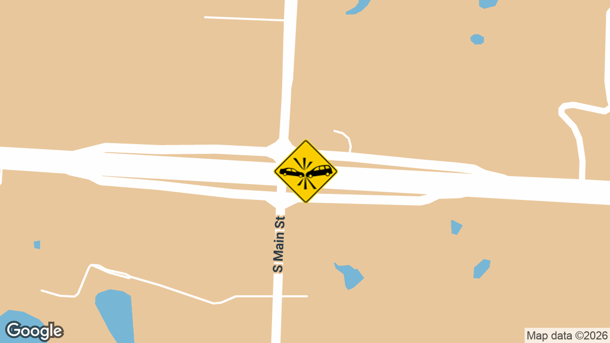 A crash at the intersection of Texas 901 and Texas 82 in Sadler drew an air ambulance response, with injuries reported but not yet confirmed in detail.