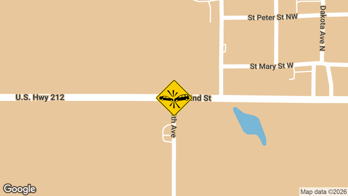 U.S. Highway 212 and 464th Avenue
