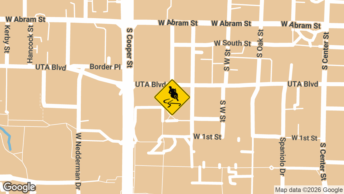 A scooter rider was reportedly struck by a vehicle near Cooper St by the UTA Engineering Research Building in Arlington on Wednesday, April 8.