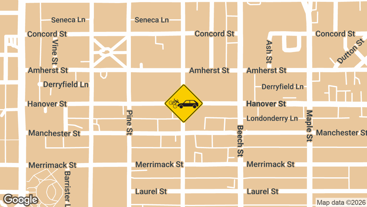 Two children were seriously hurt after the electric bike they were riding collided with a southbound vehicle at Union and Hanover streets in Manchester Thursday, April 24, at around 3 p.m.