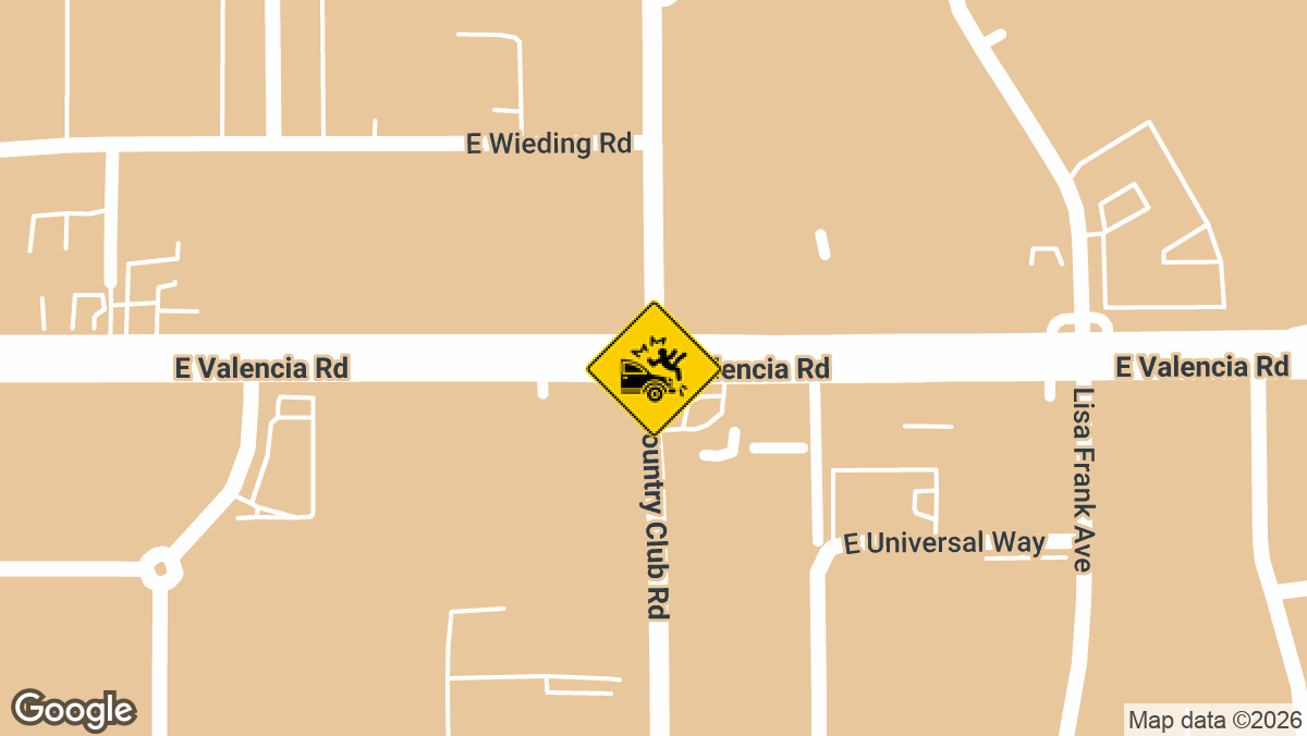 Valencia Rd & Country Club Rd