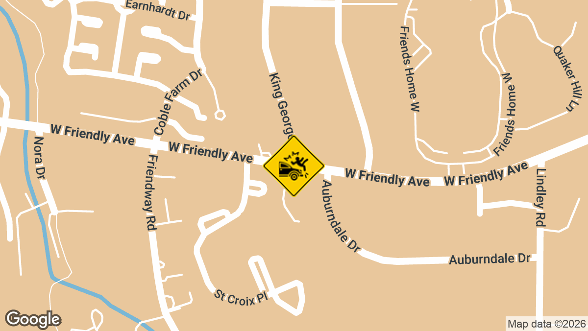 West Friendly Avenue and King George Drive