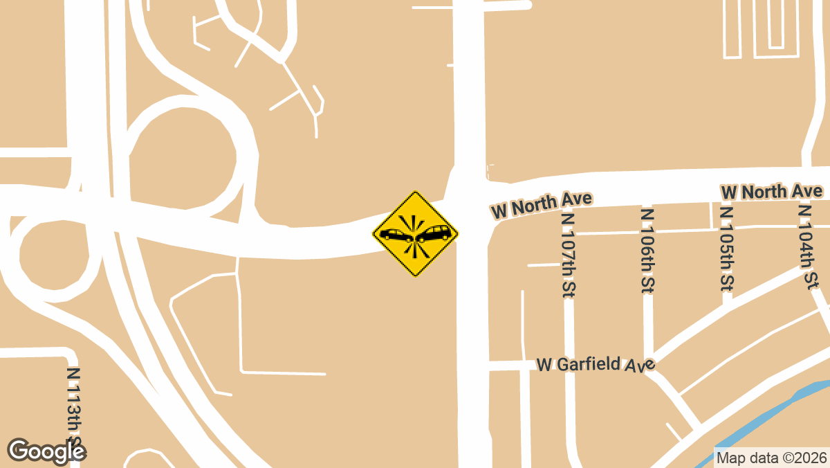 West North Avenue at Take 5 Oil Change