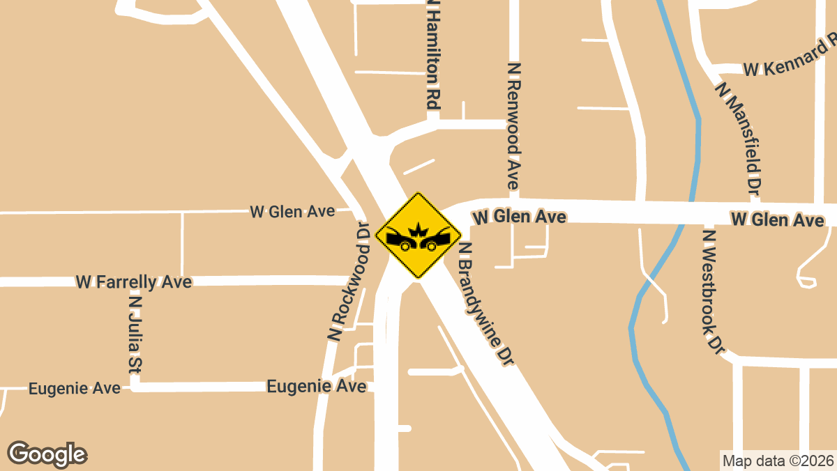 West War Memorial Drive and West Glen Avenue