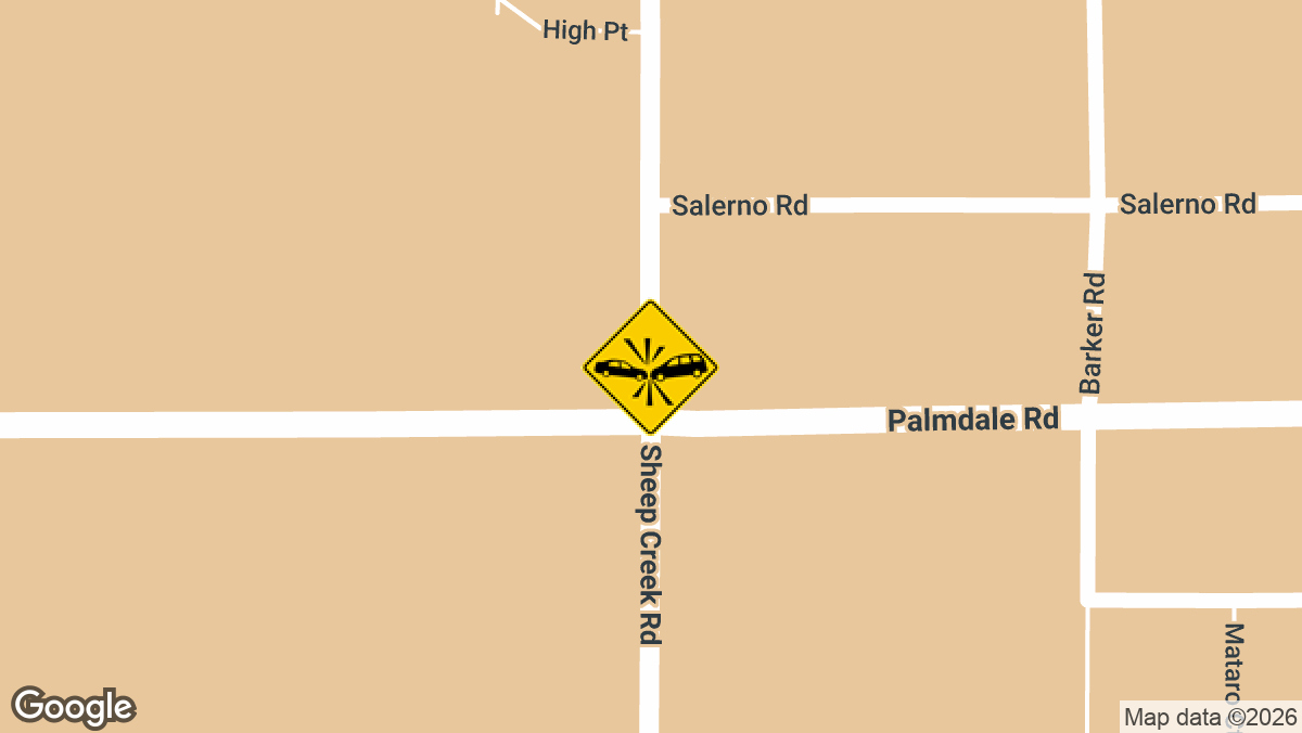 A hit-and-run crash on Sheep Creek Rd near Dos Palmas Rd triggered a hard road closure and left at least one person hurt late Wednesday night.
