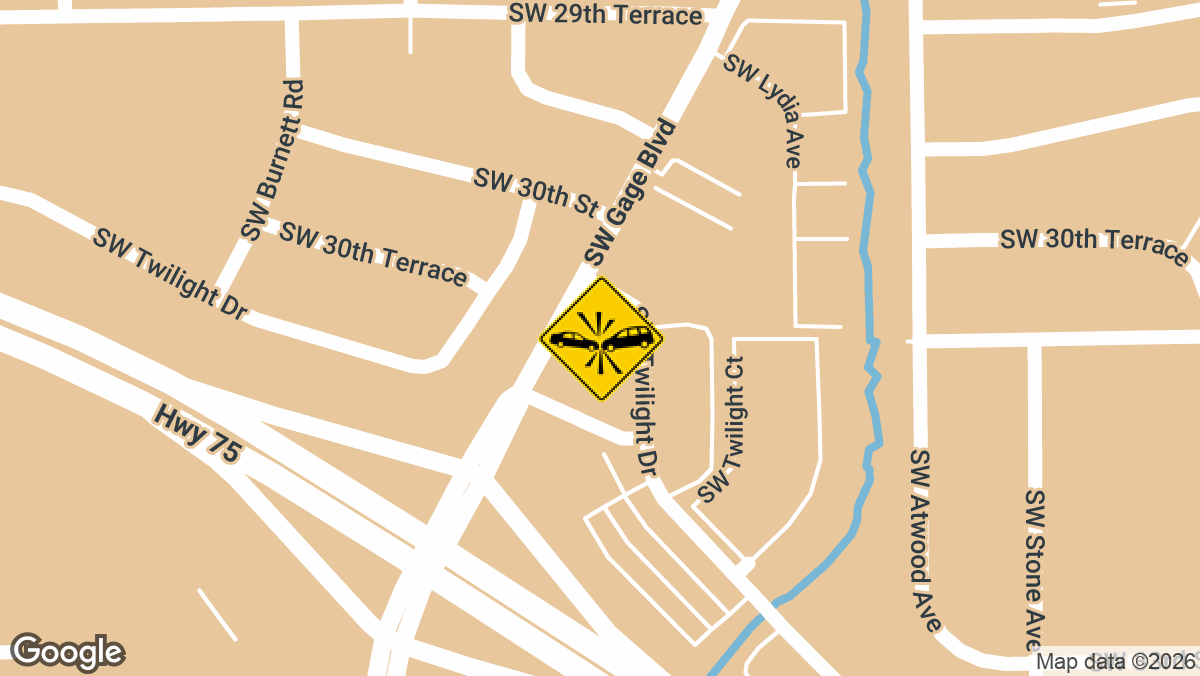 3100 block of Southwest Gage Boulevard
